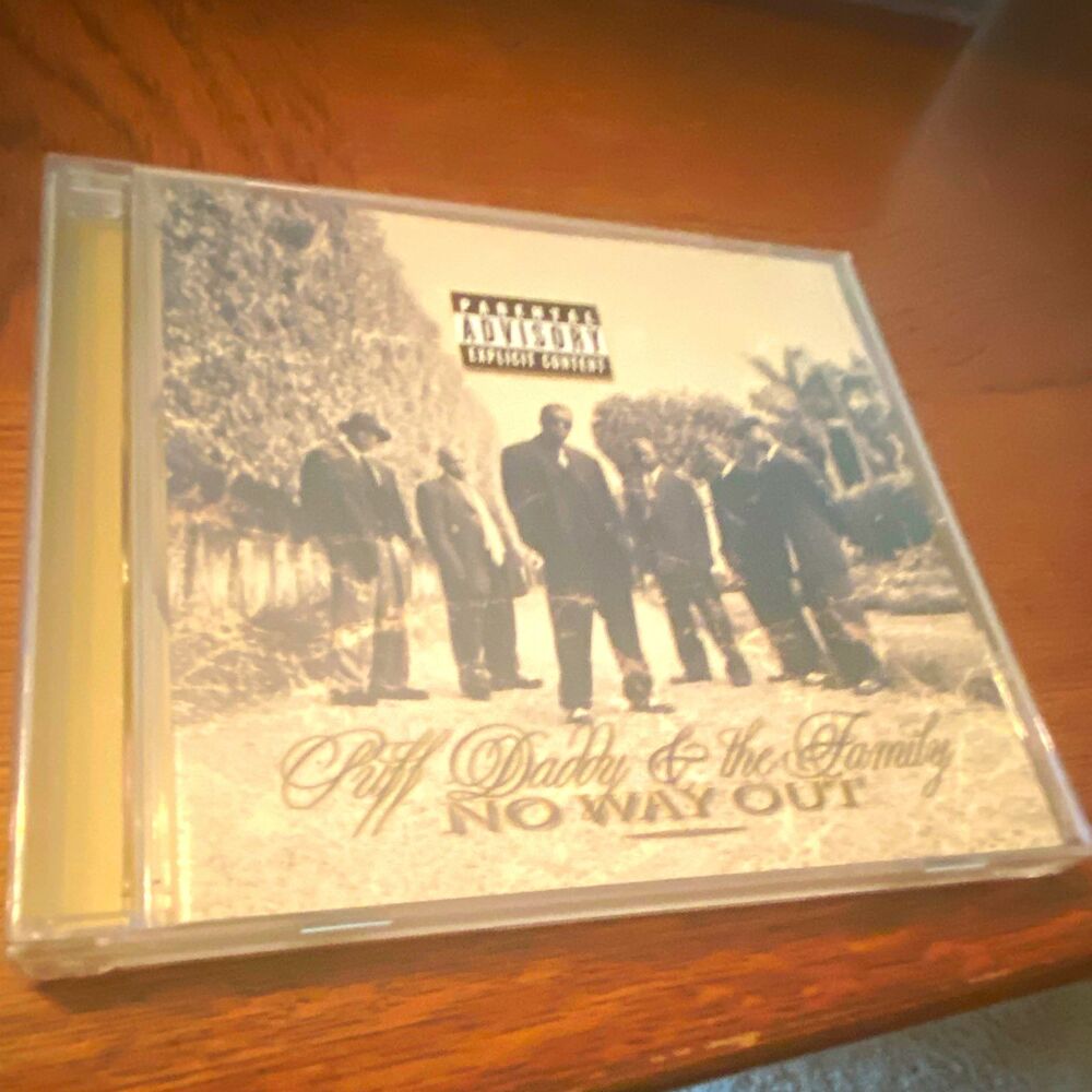 Puff Daddy & the Family No Way Out CD 1997 Bad Boy Parental Advisory 73012-2